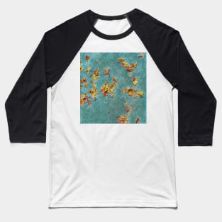 Leaves - Green Baseball T-Shirt